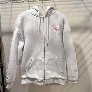 Disney x Forever 21 Colab Spoiled Marie Aristocats  Sherpa Lined Hoodie